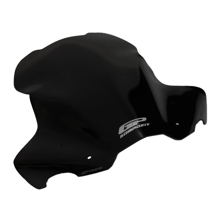 GP Kompozit Pare-brise court noir compatible pour Yamaha MT-07 2014-2017