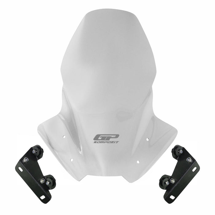GP Kompozit Touring Windshield Windscreen Clear Compatible For Yamaha MT-07 2018-2020
