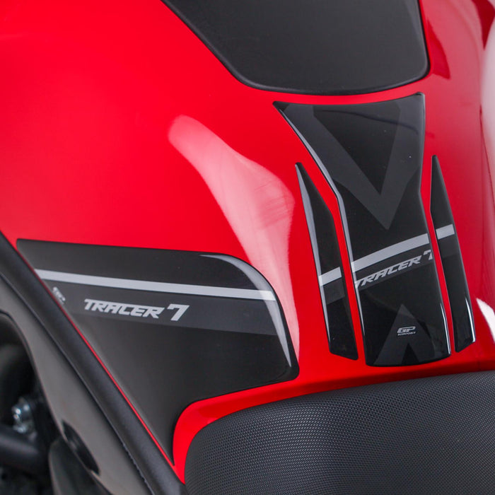 GP Kompozit Tank Pad Red Set Compatible For Yamaha MT-07 Tracer  2020-2024