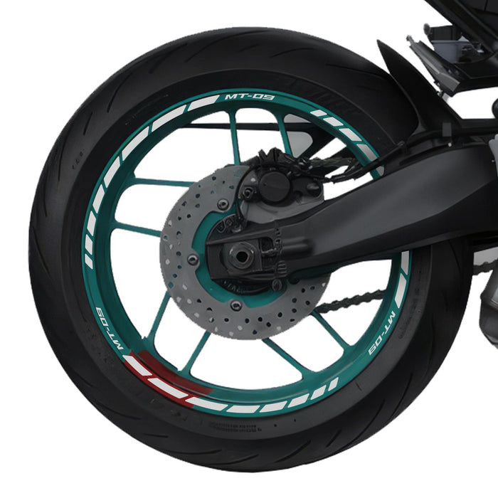 GP Kompozit Rim Strip Reflective Gray Compatible For Yamaha MT-09  2013-2023