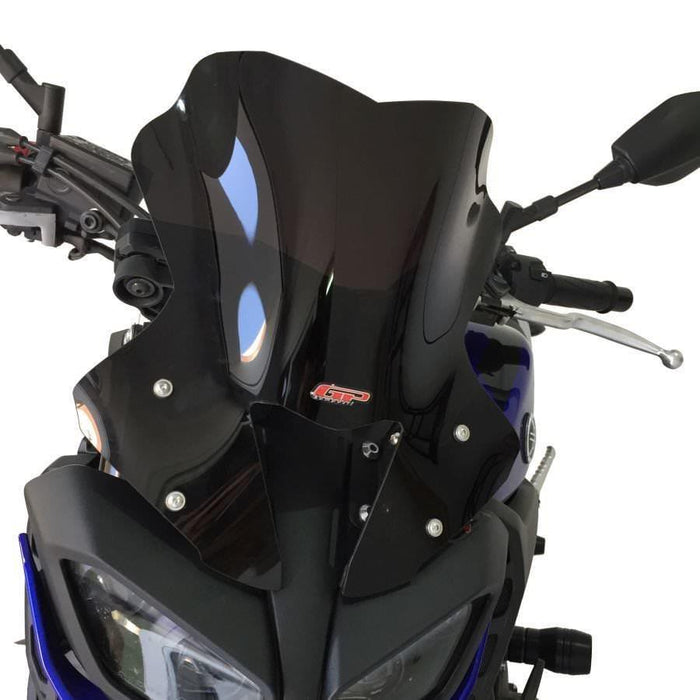 GP Kompozit Windshield Windscreen Black Compatible For Yamaha MT-09  2017-2020