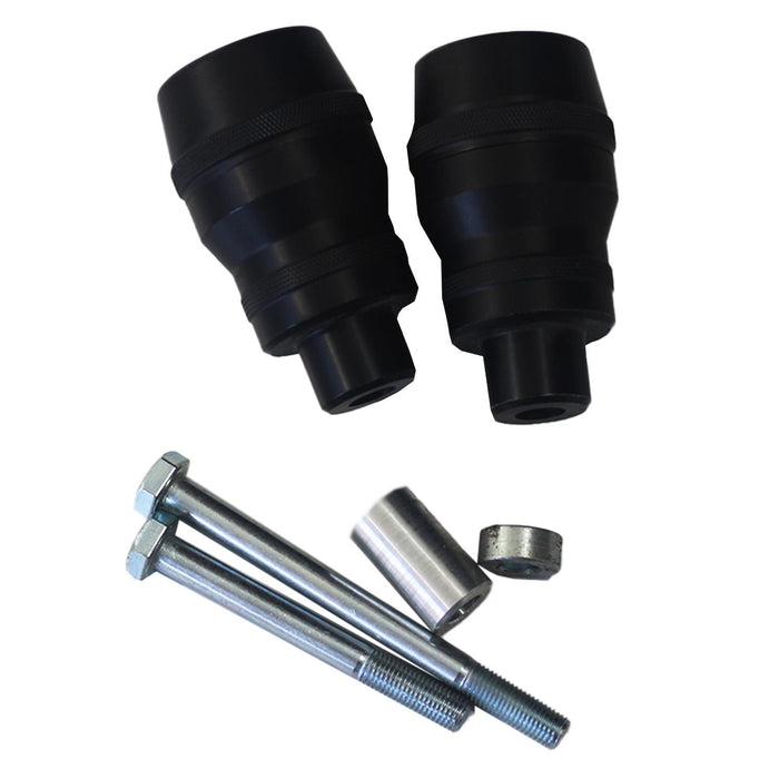 GP Kompozit Engine Crash Frame Sliders Black Compatible For Yamaha MT-09  2021-2023