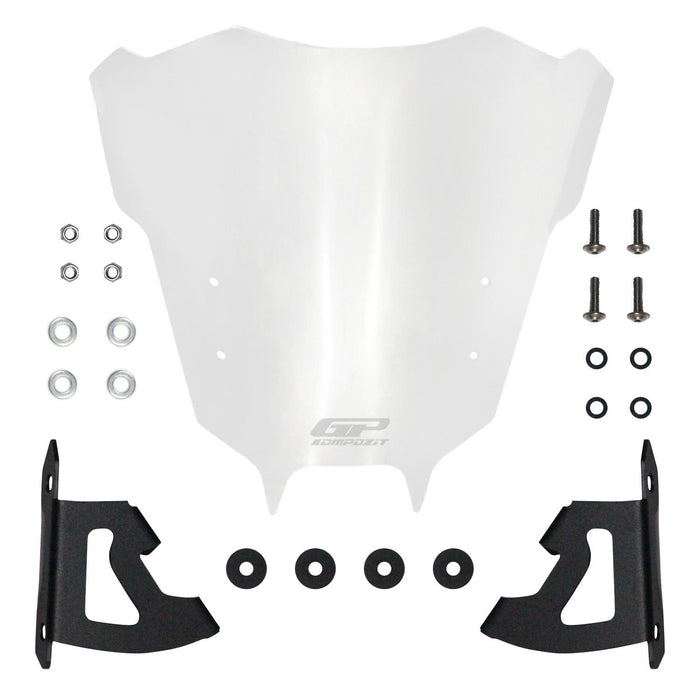 GP Kompozit Windshield Windscreen Clear Compatible For Yamaha MT-09  2021-2023