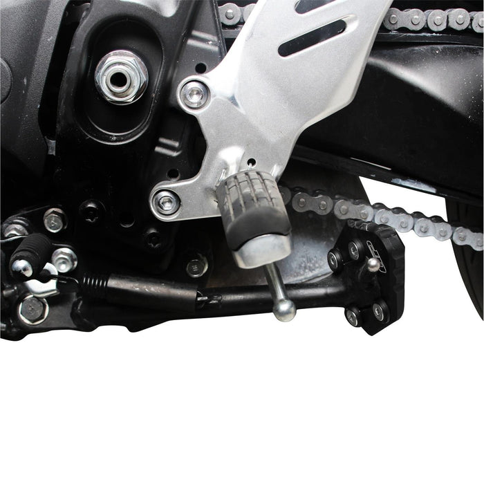 GP Kompozit Kickstand Side Stand Plate Pad Black Compatible For Yamaha MT-09 / MT-09 Tracer / MT-09 Tracer GT  2021-2024