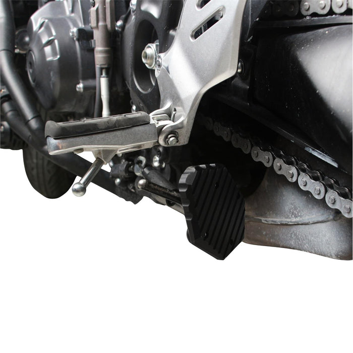 GP Kompozit Kickstand Side Stand Plate Pad Black Compatible For Yamaha MT-09 / MT-09 Tracer / MT-09 Tracer GT  2021-2024