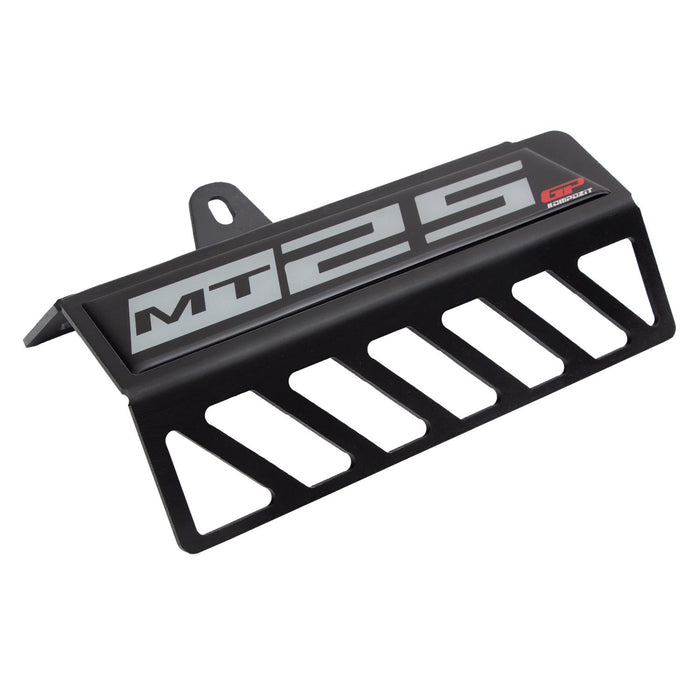 GP Kompozit Exhaust Guard Cover Black Compatible For Yamaha MT-25 / MT-03 2015-2024