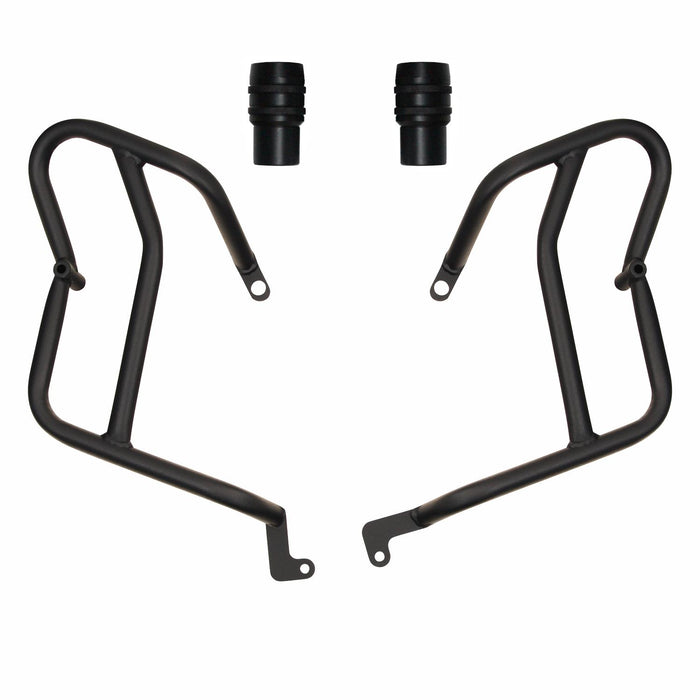 GP Kompozit Protection moteur Crash Bar Protection noire compatible pour Yamaha MT-25 / MT-03 2015-2023