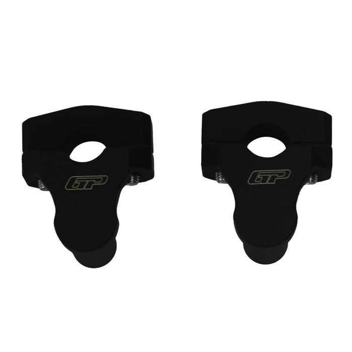 GP Kompozit Elevador de Manillar Negro Compatible para Yamaha MT-25 / MT-03 2017-2023