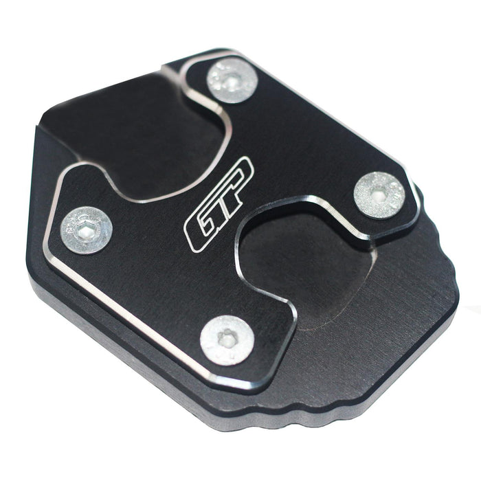 GP Kompozit Caballete Lateral Expansión Negro Compatible para Yamaha MT-25 / MT-03 2019-2023