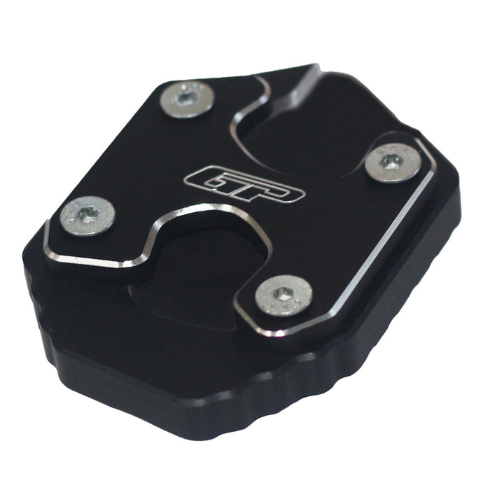 GP Kompozit Caballete Lateral Expansión Negro Compatible para Yamaha MT-25 / MT-03 2019-2023