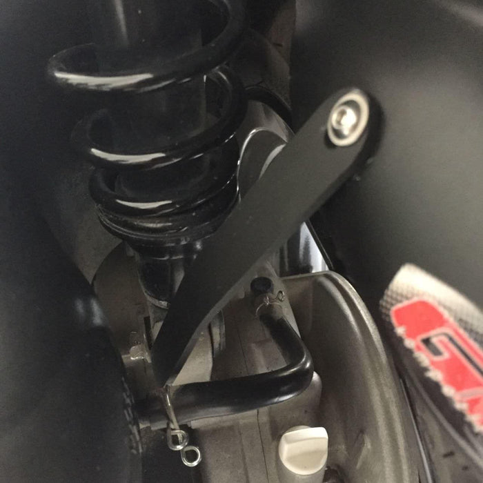 GP Kompozit Rear Fender Mudguard Black Compatible For Yamaha NMAX 125 / NMAX 155  2015-2020