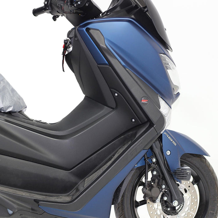 GP Kompozit Protector de carenado negro compatible para Yamaha NMAX 125 / NMAX 155 2015-2020