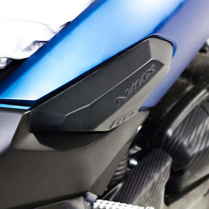 GP Kompozit Couvercle de carénage latéral noir compatible pour Yamaha NMAX 125 / NMAX 155 2015-2020
