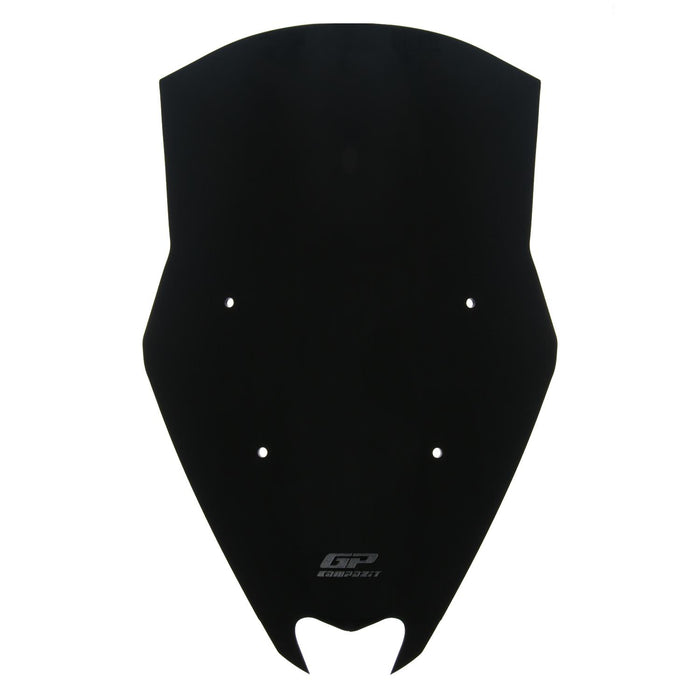 GP Kompozit Pare-brise court noir compatible pour Yamaha NMAX 125 / NMAX 155 2015-2020