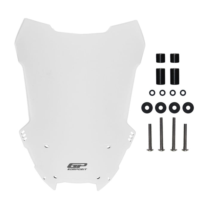 GP Kompozit Windshield Windscreen Clear Compatible For Yamaha NMAX 125 / NMAX 155  2015-2020