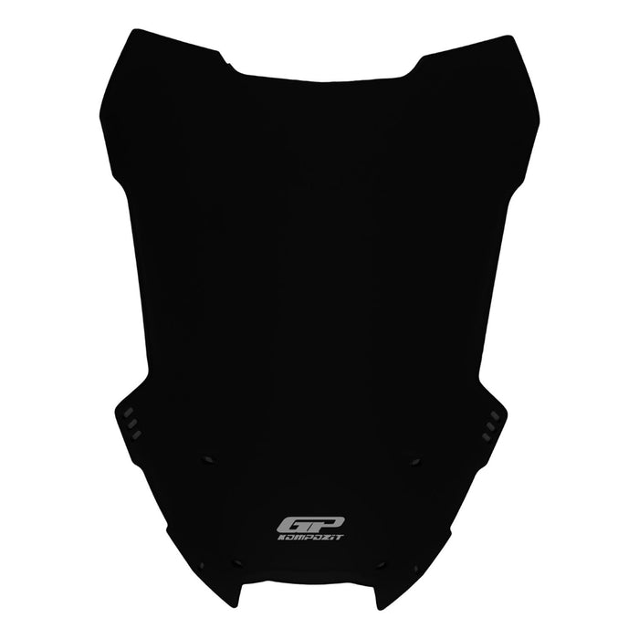 GP Kompozit Windshield Windscreen Black Compatible For Yamaha NMAX 125 / NMAX 155 2015-2020