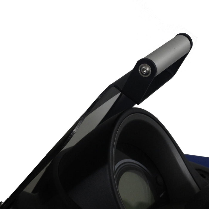 GP Kompozit Phone / Navigation / GPS Holder Bracket Black Compatible For Yamaha NMAX 125 / NMAX 155 2015-2020