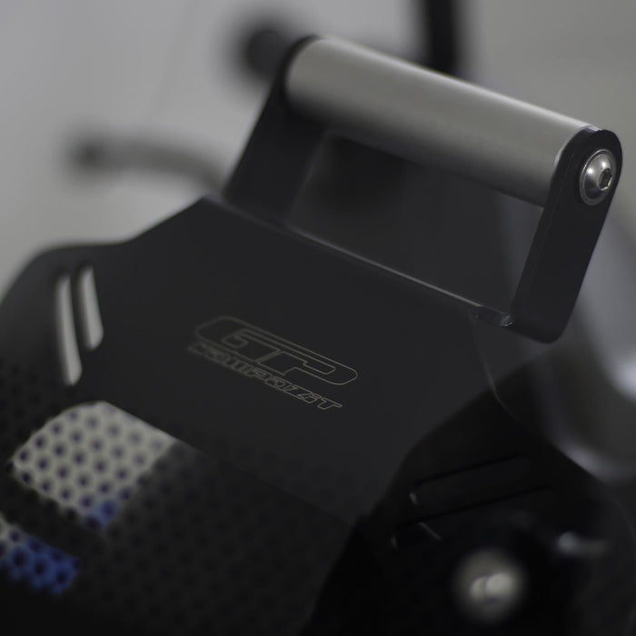 GP Kompozit Phone / Navigation / GPS Holder Bracket Black Compatible For Yamaha NMAX 125 / NMAX 155 2015-2020