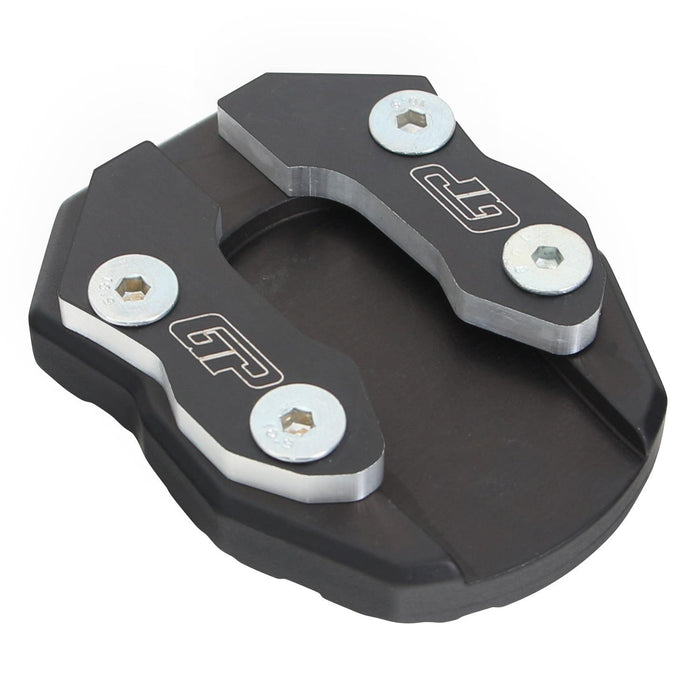 GP Kompozit Kickstand Side Stand Plate Pad Black Compatible For Yamaha NMAX 125 / NMAX 155 2015-2025