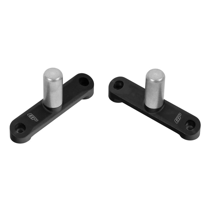 GP Kompozit Support de montage pour phare antibrouillard noir compatible avec Yamaha NMAX 125 / NMAX 155 2015-2023