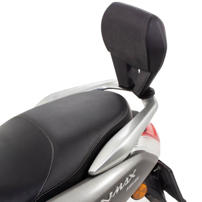 GP Kompozit Sport Backrest Sissy Bar Black Compatible For Yamaha NMAX 125 / NMAX 155  2015-2025