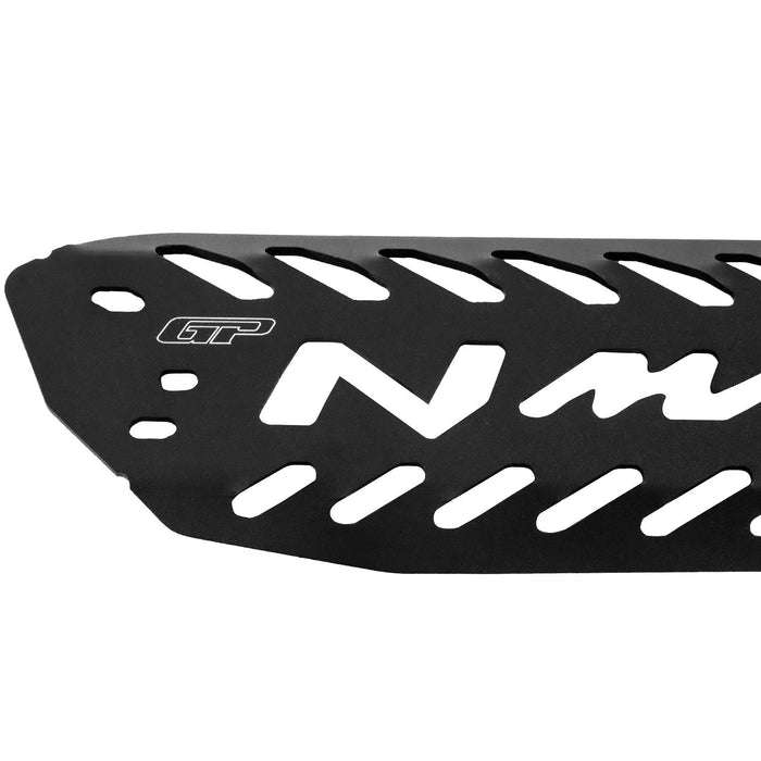 GP Kompozit Exhaust Guard Cover Black Compatible For Yamaha NMAX 125 / NMAX 155  2021-2025