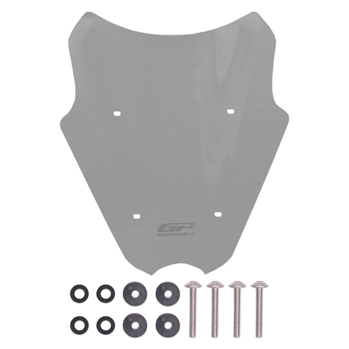 GP Kompozit Windshield Windscreen Smoked Compatible For Yamaha NMAX 125 / NMAX 155  2025