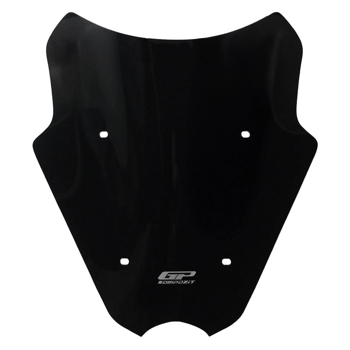 GP Kompozit Windshield Windscreen Black Compatible For Yamaha NMAX 125 / NMAX 155 2025