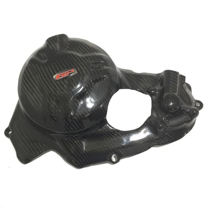 GP Kompozit Cubierta protectora de motor de fibra de carbono compatible con Yamaha YZF-R25 / YZF-R3 2015-2023