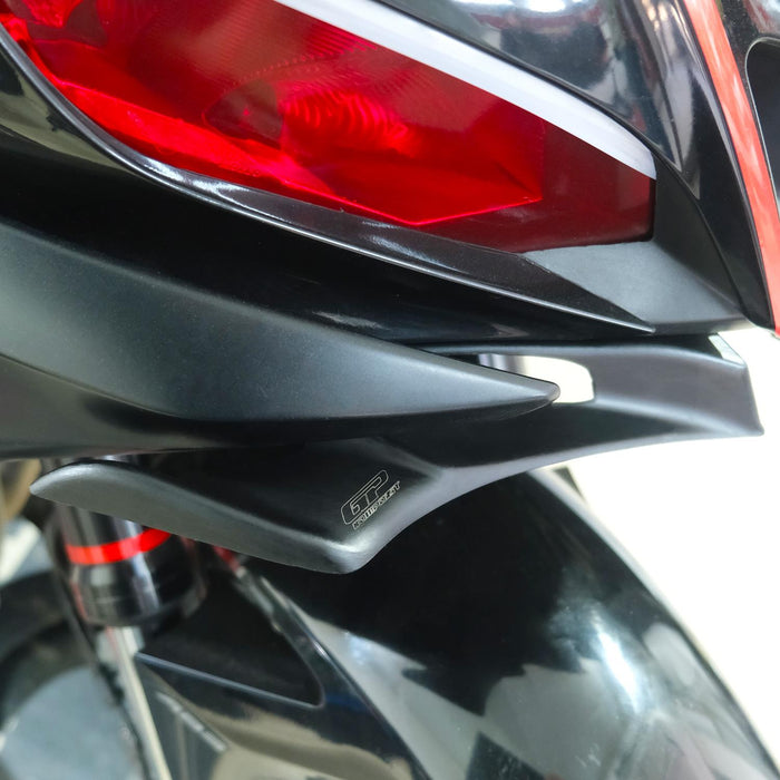 GP Kompozit Winglet Black Compatible For Yamaha YZF-R25 / YZF-R3  2019-2024