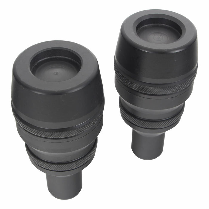 GP Kompozit Engine Crash Frame Sliders Black Compatible For Yamaha YZF-R6  2008-2016