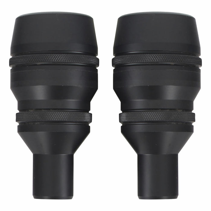 GP Kompozit Engine Crash Frame Sliders Black Compatible For Yamaha YZF-R6  2008-2016