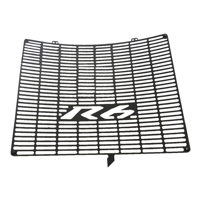 GP Kompozit Radiator Grille Guard Protector Cover Black Compatible For Yamaha YZF-R6 2008-2016