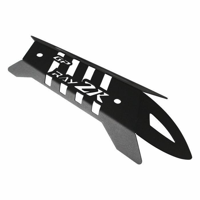 GP Kompozit Exhaust Guard Cover Black Compatible For Yamaha Cygnus RayZR  2024