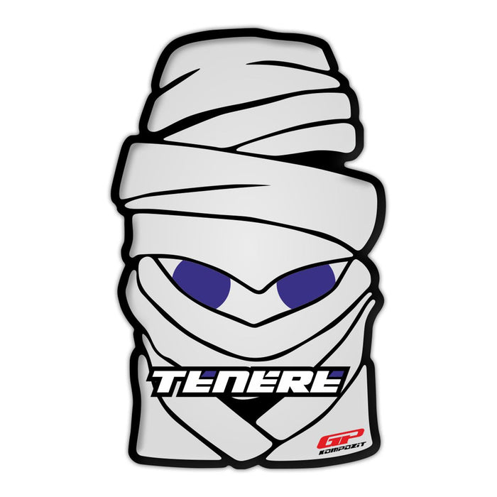 GP Kompozit Tank Pad White-Navy Blue Compatible For Yamaha Tenere 700 XTZ690 / Tenere 1200 2011-2023