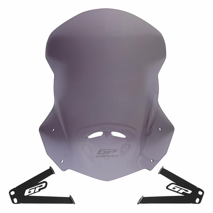 GP Kompozit Pare-brise fumé compatible pour Yamaha WR250R 2011-2016