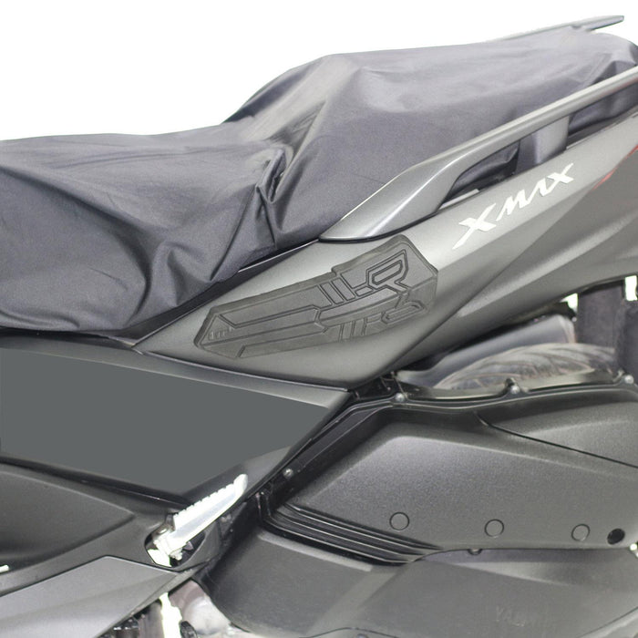 GP Kompozit Couvercle de carénage latéral noir compatible pour Yamaha XMAX 2018-2022