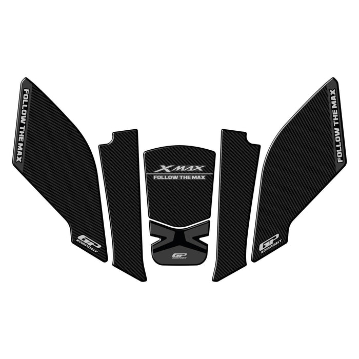 Protector Depósito GP Kompozit Gris Compatible con Yamaha XMAX 250 / XMAX 300 2023