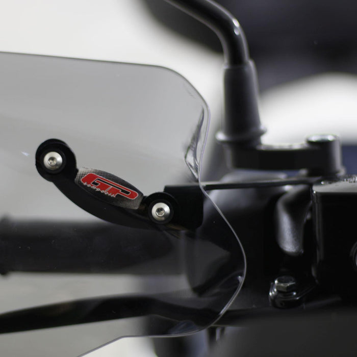 GP Kompozit Handguard Clear Compatible For Yamaha XMAX 250 / XMAX 300 / XMAX 400  2011-2022