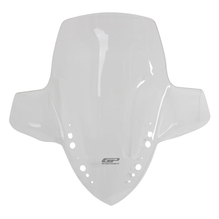 GP Kompozit Windshield Windscreen With Handguard Clear Compatible For Yamaha XMAX 250 / XMAX 300 / XMAX 400  2018-2022