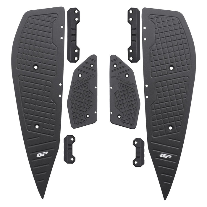 GP Kompozit Footboard Aluminum Compatible For Yamaha XMAX 250 / XMAX 300 / XMAX 400 2018-2024
