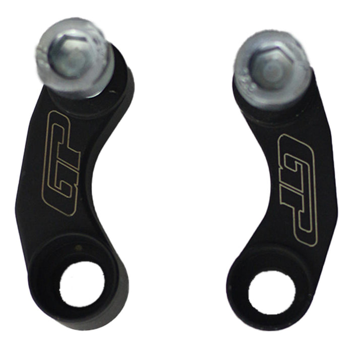 GP Kompozit Extensores elevadores de espejos negros compatibles con Yamaha XMAX 250 / XMAX 300 / XMAX 400 2018-2023