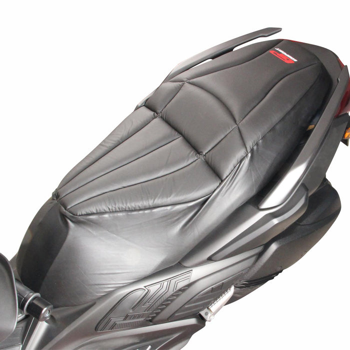 GP Kompozit Motorcycle Seated Cover Protector Waterproof Black Compatible For XMAX 250 / XMAX 300 / XMAX 400  2018-2024