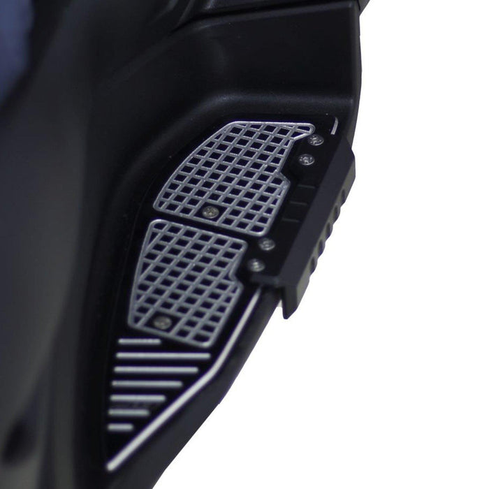 Placa de paso GP Kompozit de aluminio compatible con Yamaha XMAX 250 Tech Max / Iron Max 2018-2023
