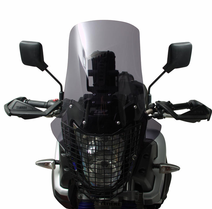 GP Kompozit Parabrisas ahumado compatible para Yamaha XTZ 660Z 2008-2016