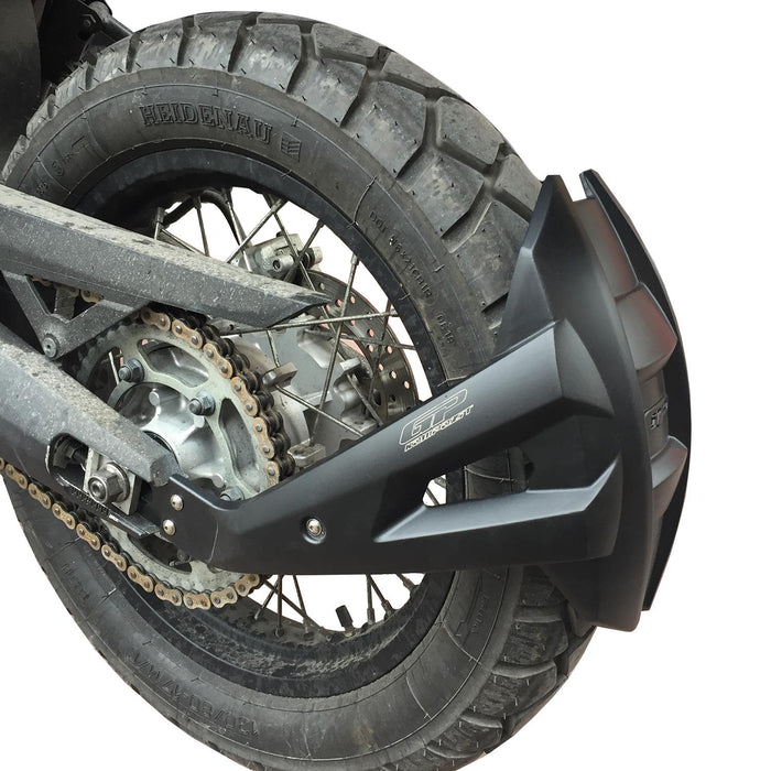 GP Kompozit Pare-boue arrière noir compatible pour Yamaha XTZ 660Z 2013
