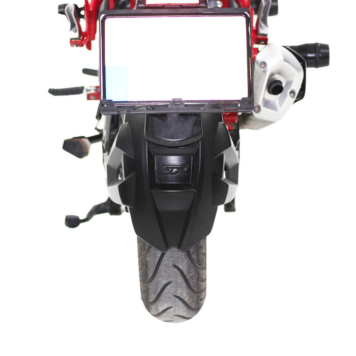 GP Kompozit Rear Splash Guard Black Compatible For Benelli BN 125 2018-2020