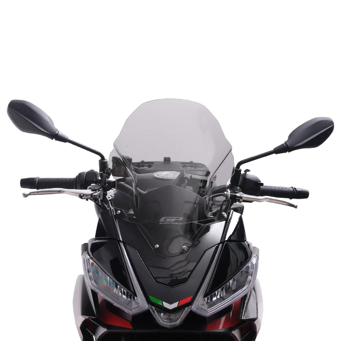 GP Kompozit Windshield Windscreen Smoked Compatible For Aprilia Tuono 660 Factory  2021-2024