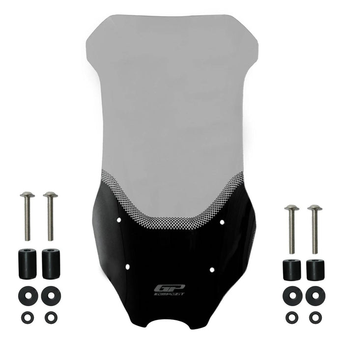 Cúpula parabrisas ahumada GP Kompozit compatible con Voge SR1 2021-2025