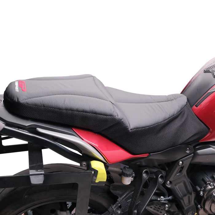 GP Kompozit Motorcycle Seated Cover Protector Waterproof Black Compatible For Yamaha MT-07 Tracer  2016-2024
